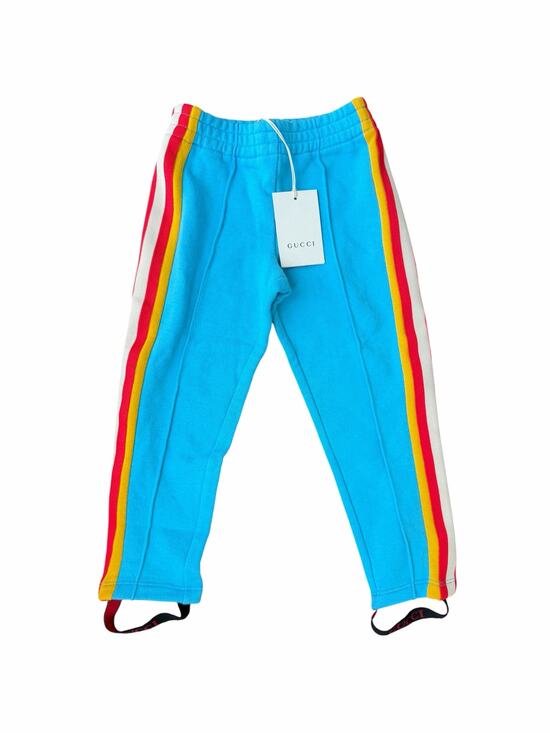 Gucci Other - Gucci Kids Sweatpants Blue Web Stripe Size 4Y (4 Years) NWT